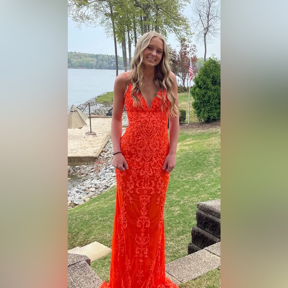 Beautiful Sherri Hill prom dress. Worn for a few hours. - Picture 10 of 10